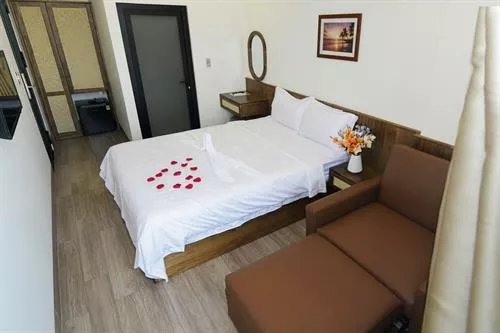 Phòng 1 giường đôi lớn - View biển