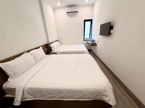 Phòng 2 giường đôi lớn (tầng trệt)