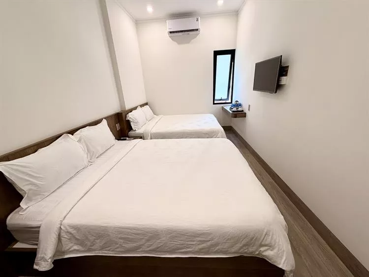 Phòng 2 giường đôi lớn (tầng trệt)